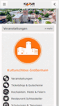 Mobile Screenshot of kulturzentrum-grossenhain.de